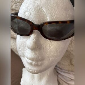 Giorgio Armani 947 061 vintage sunglasses rare unisex tortoise shell rectangle